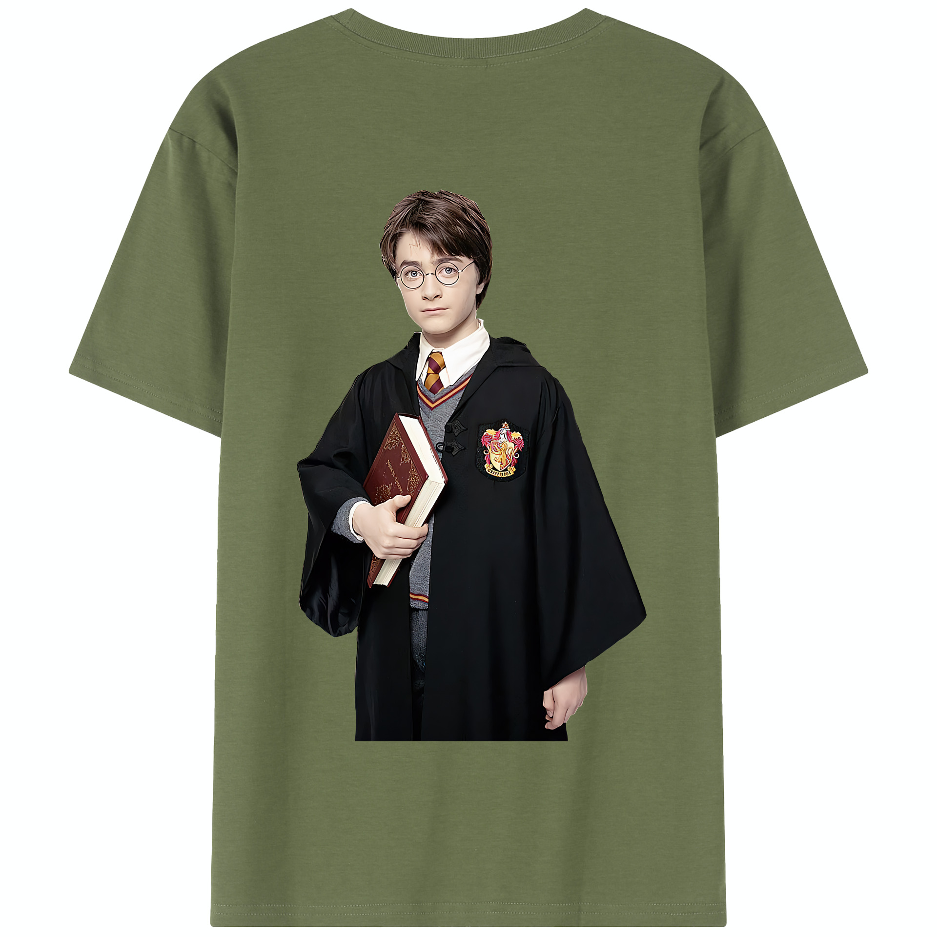 （画像用） Harry Potter ハリー・ポッターシリーズ 綿100％半袖Tシャツ（背面プリント）
